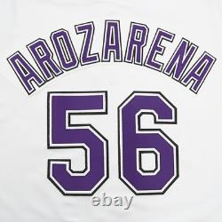 Randy Arozarena 1999 Tampa Bay Devil Rays Men's Home White Throwback Jersey