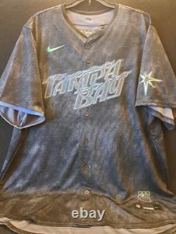 Randy Arozarena City Connect Jersey Auth. Nike Tampa Bay Rays Rare & Sold Out