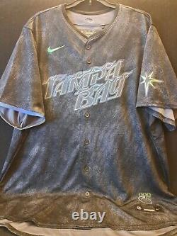 Randy Arozarena City Connect Jersey Auth. Nike Tampa Bay Rays Rare & Sold Out