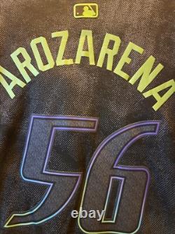 Randy Arozarena City Connect Jersey Auth. Nike Tampa Bay Rays Rare & Sold Out