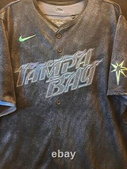 Randy Arozarena City Connect Jersey Auth. Nike Tampa Bay Rays Rare & Sold Out