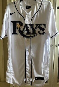 Randy Arozarena Signed Authentic Nike Tampa Bay Rays Jersey NWT & 2 COAs