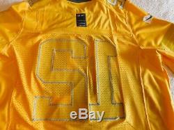 Rare 2012 Nike Aaron Rodgers Green Bay Packers Authentic NFL Jersey Large 48 XL