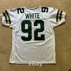 Rare Authentic NFL Proline Reggie White Green Bay Packers Jersey Size 48 by Nike