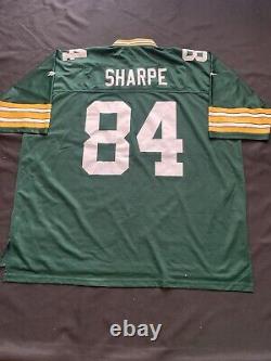 Rare Football Jersey Green Bay Packers (Sterling Sharpe) 4X