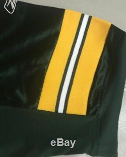 Rare New With Tags Authentic Brett Favre Green Bay Packers Jersey Mens Size 54