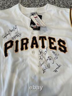 Rawlings Pittsburgh Pirates Jersey Vest 48 New NWT Stitched Jason Bay Auto