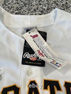 Rawlings Pittsburgh Pirates Jersey Vest 48 New NWT Stitched Jason Bay Auto