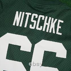 Ray Nitschke Green Bay Packers NFL M&N Green Men's Mesh Crew Neck Jersey