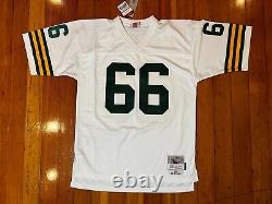 Ray nitschke Football Jersey Green Bay Packers Mitchell & Ness Size Large New