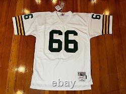 Ray nitschke Football Jersey Green Bay Packers Mitchell & Ness Size Large New