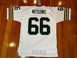 Ray nitschke Football Jersey Green Bay Packers Mitchell & Ness Size Large New