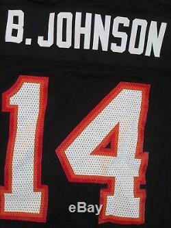 Reebok Authentic Jersey Brand Johnson Tampa Bay Buccaneers Throwback 3xl black