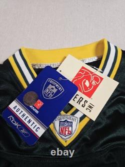 Reebok Brett Favre Green Bay Packers 50 Years Lambeau Patch Jersey Size 50 NWT