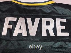 Reebok Brett Favre Green Bay Packers 50 Years Lambeau Patch Jersey Size 50 NWT