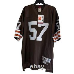 Reebok Cleveland Browns Jersey Men Sz XL Clay Matthews #57 Stitched Retired NWT