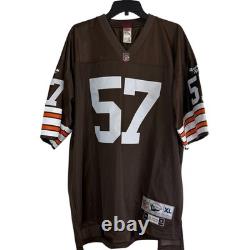 Reebok Cleveland Browns Jersey Men Sz XL Clay Matthews #57 Stitched Retired NWT