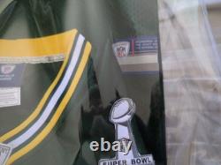 Reebok Green Bay Packers Hand Signed James Starks #44 Super Bowl XLV Size 52