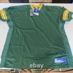 Reebok Green Bay Packers NFL Authentic On-Field EQT Green Jersey Size 56 Blank