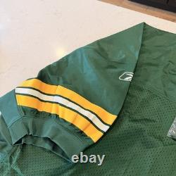 Reebok Green Bay Packers NFL Authentic On-Field EQT Green Jersey Size 56 Blank