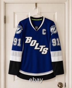 Reebok Indo Edge Tampa Bay Lightning BOLTS Alt Stamkos Jersey Size 52 NWOT