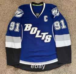 Reebok Indo Edge Tampa Bay Lightning BOLTS Alt Stamkos Jersey Size 52 NWOT