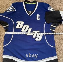 Reebok Indo Edge Tampa Bay Lightning BOLTS Alt Stamkos Jersey Size 52 NWOT