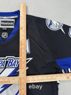 Reebok Tampa Bay Lightning Martin St. Louis #26 Black/Blue NHL Jersey XL