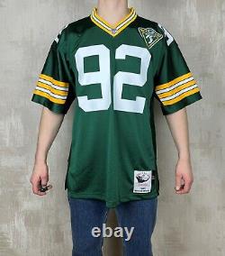 Reggie White 1993 Green Bay Packers NFL Mitchell & Ness Throwback Men's Jersey