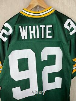 Reggie White 1993 Green Bay Packers NFL Mitchell & Ness Throwback Men's Jersey