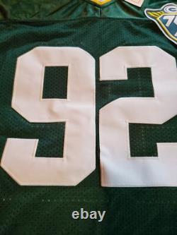 Reggie White 1993 NFL Green Bay Packers Mitchell & Ness Throwback Jersey 54 NEW