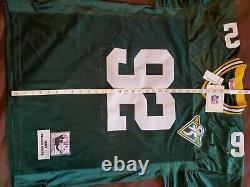 Reggie White 1993 NFL Green Bay Packers Mitchell & Ness Throwback Jersey 54 NEW