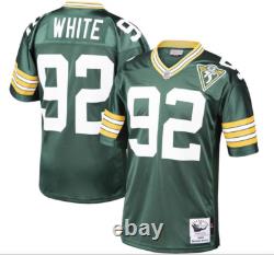 Reggie White Green Bay Packers 1993 Mitchell & Ness Authentic Throwback Jersey Reggie White Green Bay Packers 1993 Mitchell & Ness Authentic Throwback Jersey