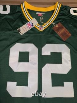 Reggie White Green Bay Packers Mitchell & Ness 1996 Legacy Jersey 56 3XL Big