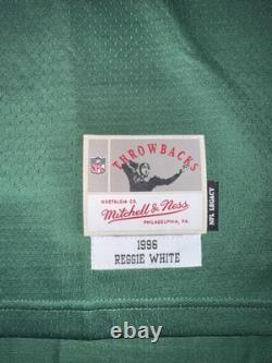 Reggie White Green Bay Packers Mitchell & Ness 1996 Legacy Jersey 56 3XL Big