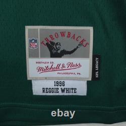 Reggie White Green Bay Packers Mitchell & Ness NFL Small Jersey 1996 #92 NWT