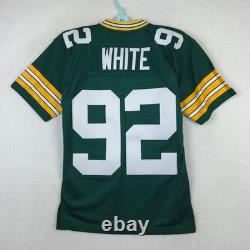 Reggie White Green Bay Packers Mitchell & Ness NFL Small Jersey 1996 #92 NWT