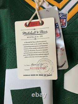 Reggie White Mitchell And Ness Authentic Jersey Withtags Green Bay Packers Sz 48