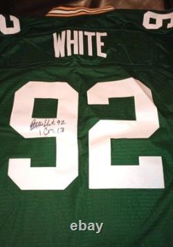 Reggie White Signed Jersey 1996 Green Bay Packers Official NFL Licensed Reebok