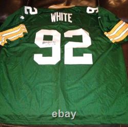Reggie White Signed Jersey 1996 Green Bay Packers Official NFL Licensed Reebok