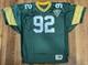 Reggie White Vtg Authentic Green Bay Packers Wilson Nfl Jersey 56 Xxl/3x Nwot 75