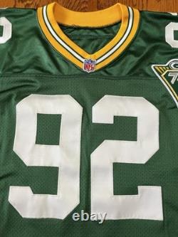 Reggie White Vtg Authentic Green Bay Packers Wilson NFL Jersey 56 XXL/3X NWOT 75