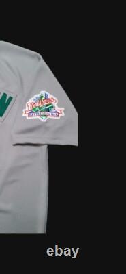 Rickey Henderson Oakland A's 1989 World Series Battle Of The Bay Patch Jersey