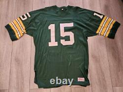 Ripon Sand Knit Green Bay Packers Bart Starr durene Authentic Jersey Rare Sz 46