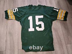 Ripon Sand Knit Green Bay Packers Bart Starr durene Authentic Jersey Rare Sz 46