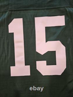 Ripon Sand Knit Green Bay Packers Bart Starr durene Authentic Jersey Rare Sz 46