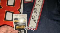Rob Gronkowski Signed New England Patriots Tampa Bay Buccaneers Jersey With Jsa