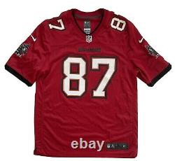 Rob Gronkowski Tampa Bay Buccaneers Nike Red Game Jersey Large