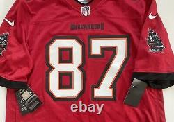 Rob Gronkowski Tampa Bay Buccaneers Nike Red Game Jersey Large