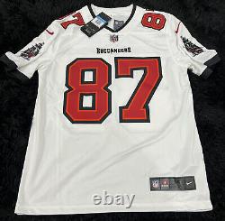 Rob Gronkowski Tampa Bay Buccaneers Nike Vapor Limited DRYJersey Men Size M NWT